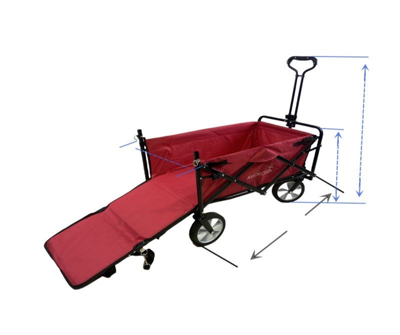 Telescopic folding bike HR13-13