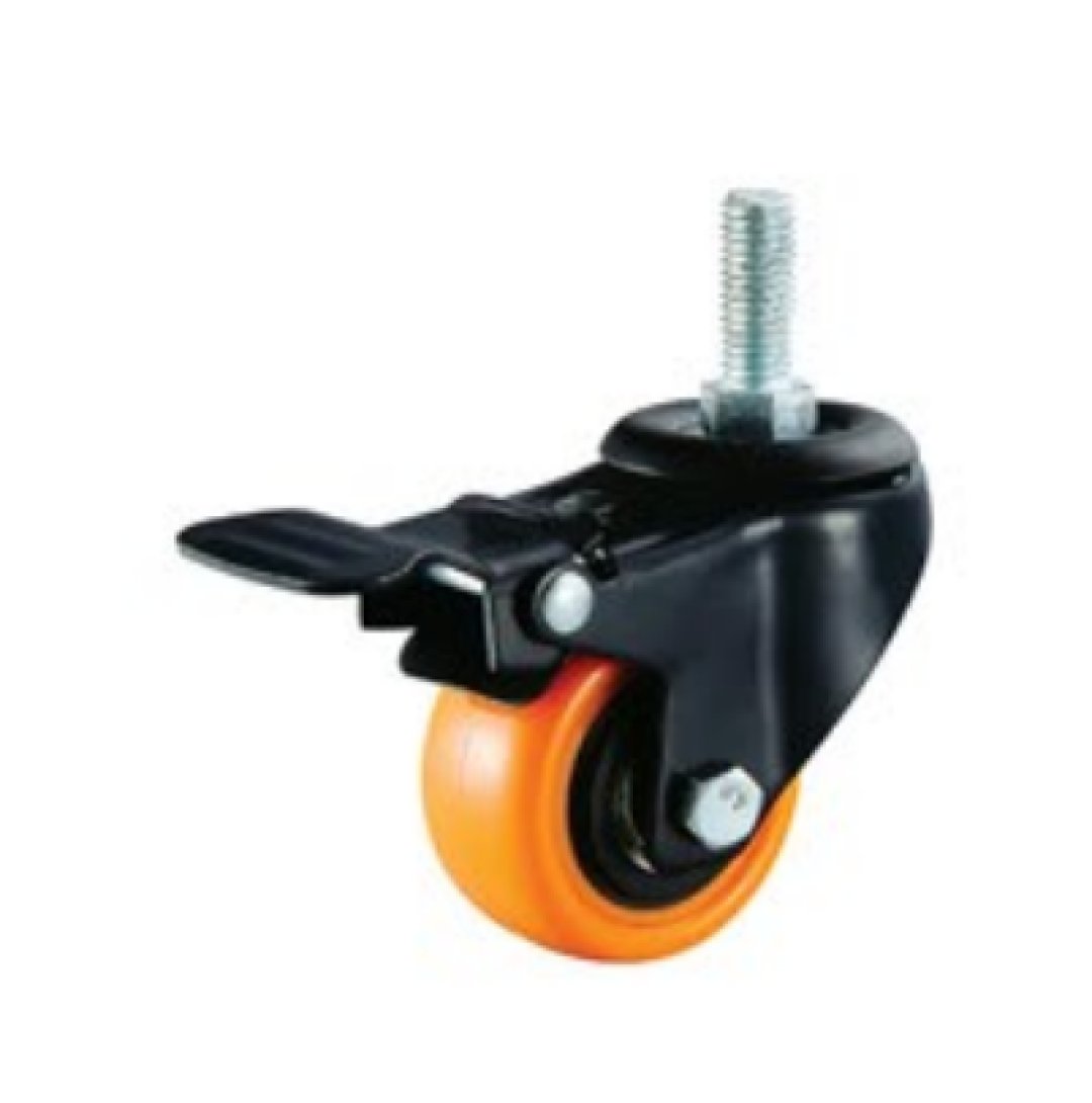 Double Ball Bearing PU/TPR Caster