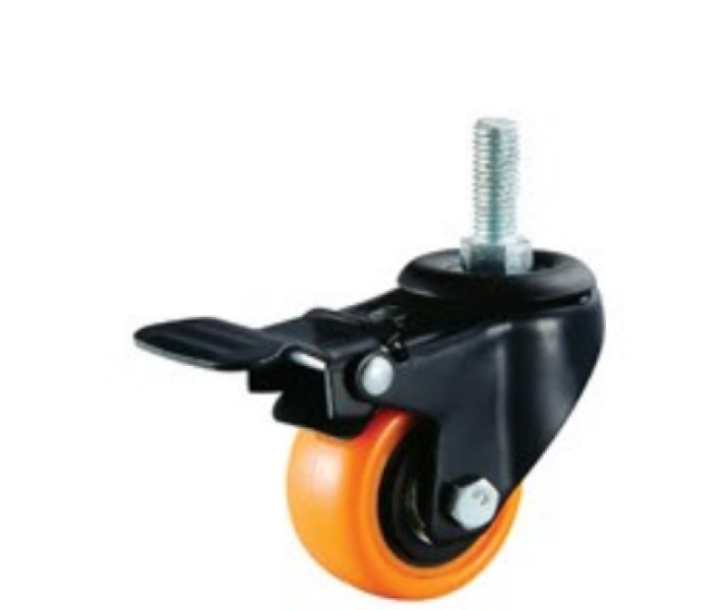 Double Ball Bearing PU/TPR Caster