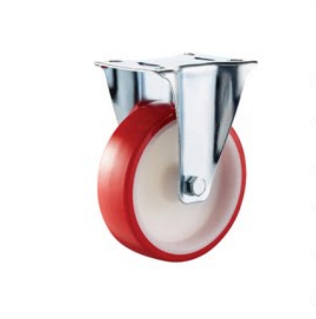 PU/PVC Caster,Roler Bearing,Plain Bore is AvailableI