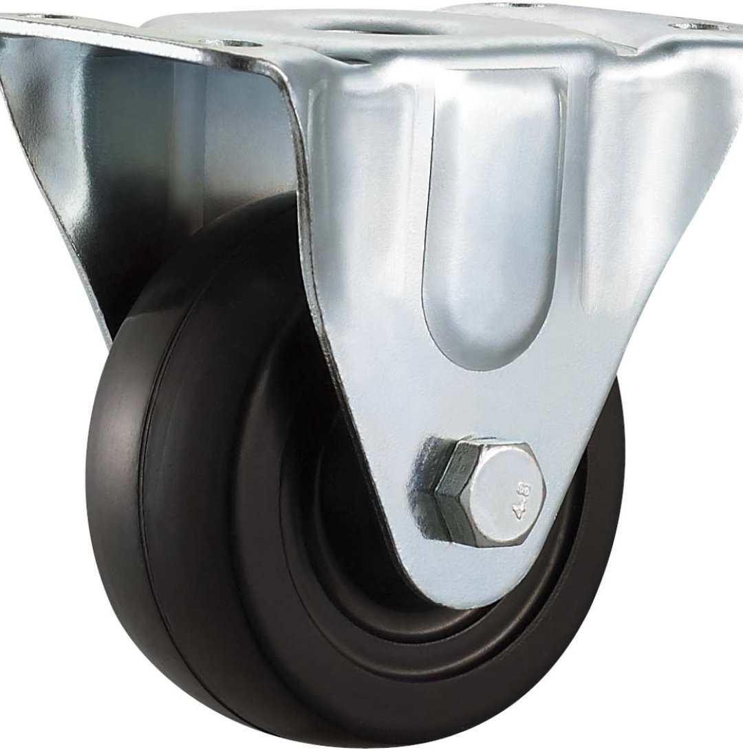Flat PP/Rubber Caster