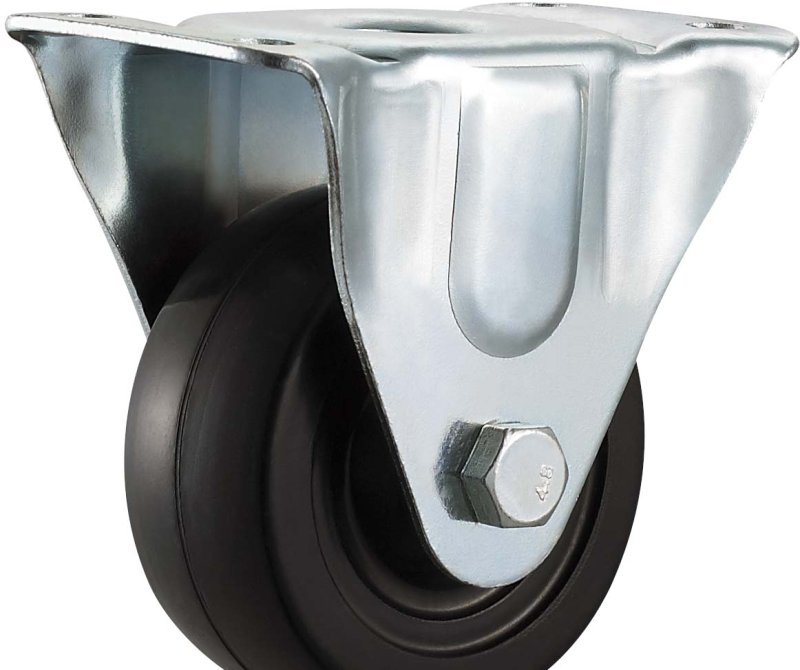 Flat PP/Rubber Caster