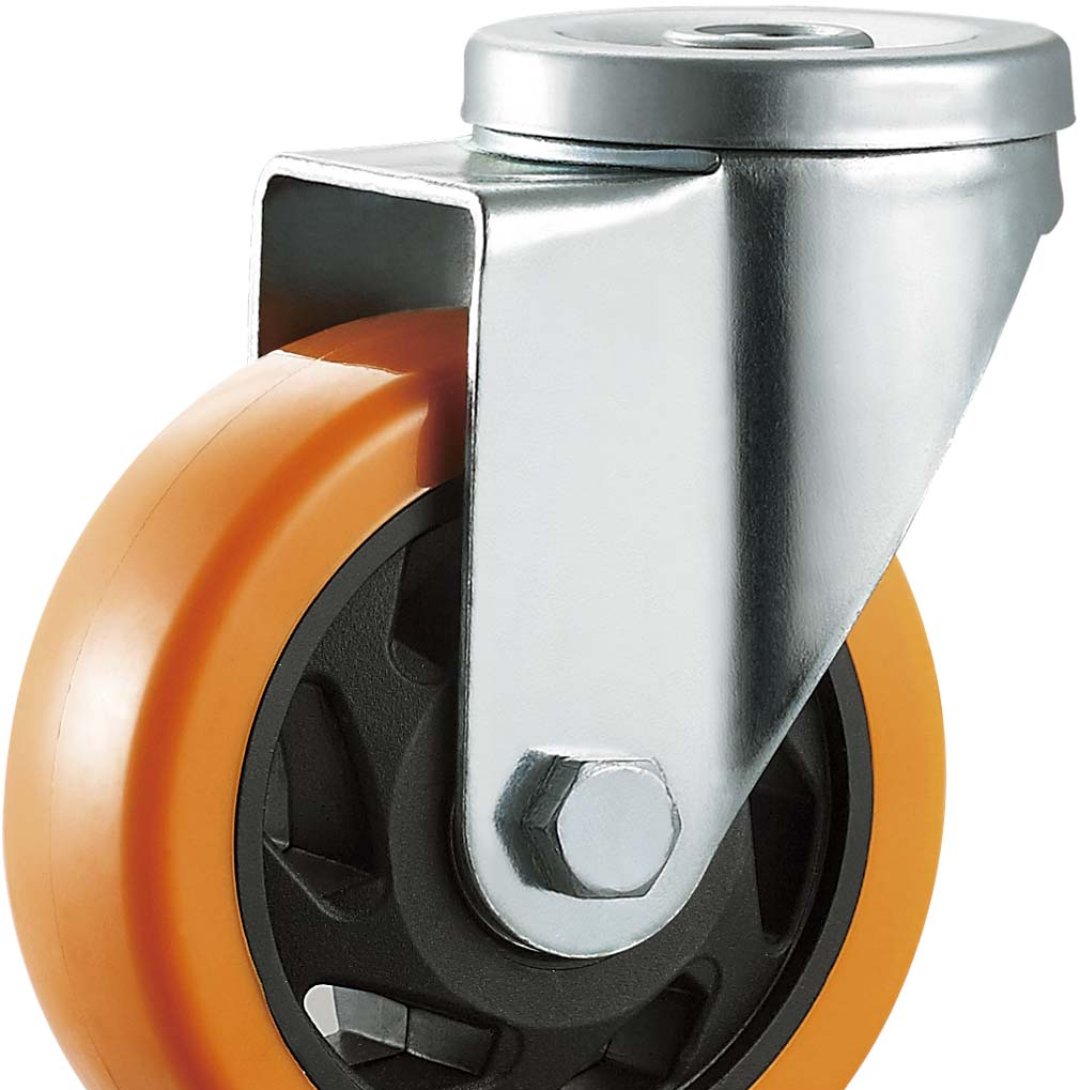 Double  Ball Bearing  PU/PVC  Caste r 