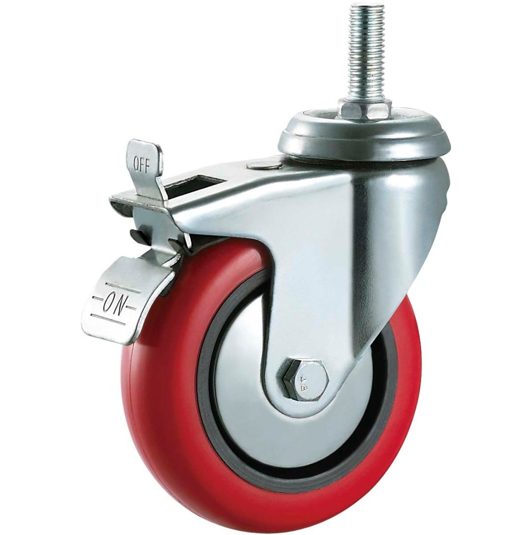 PU/PVC Caster,Plain Bearing