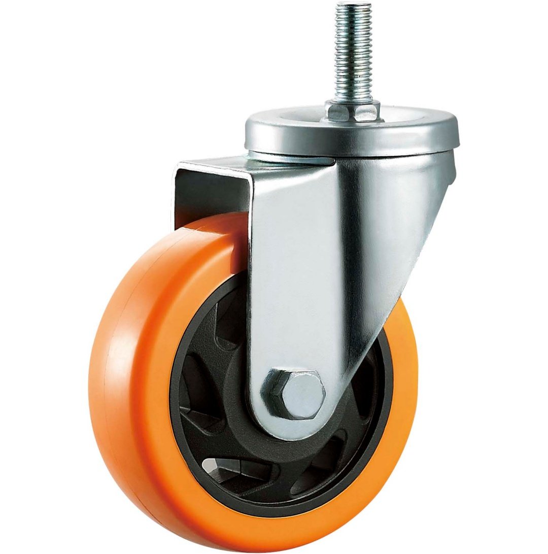 Double  Ball Bearing  PU/PVC  Caste r 