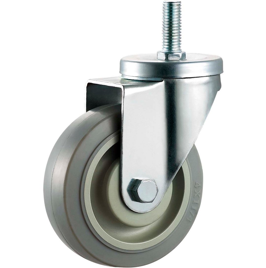 Single  Ball  Bearing  Flame  PU  Caste r