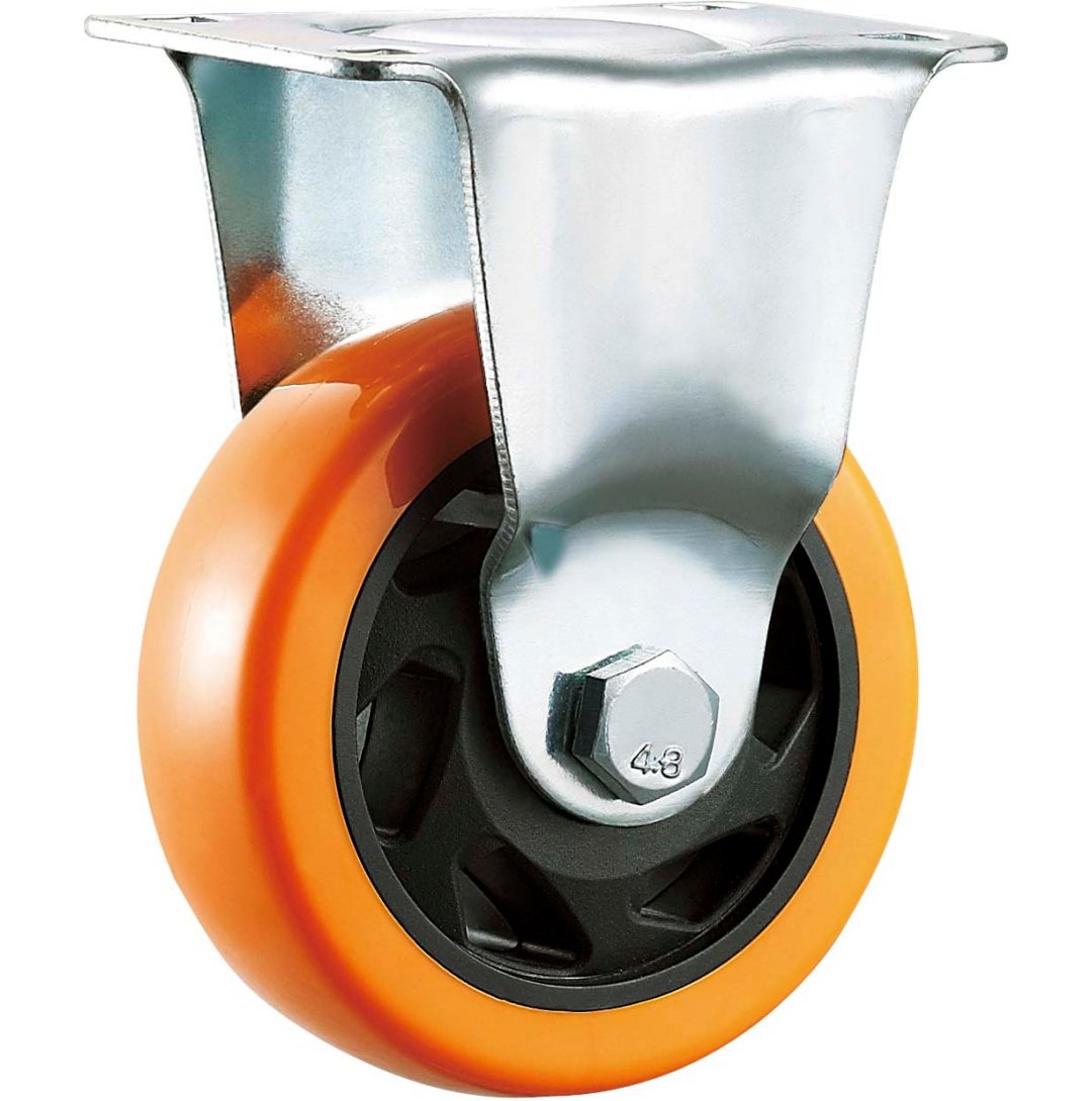 Double  Ball Bearing  PU/PVC  Caste r 