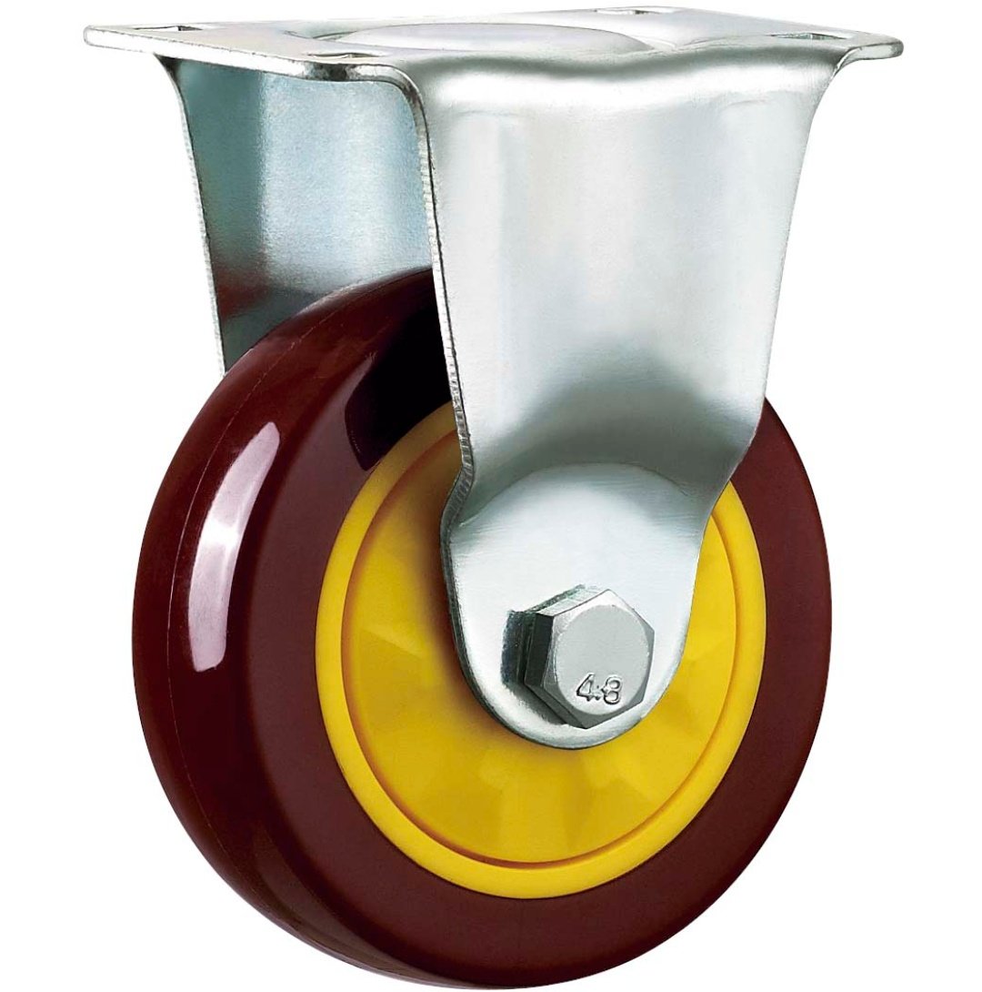 Single Ball Bearing PU/PVC Caster