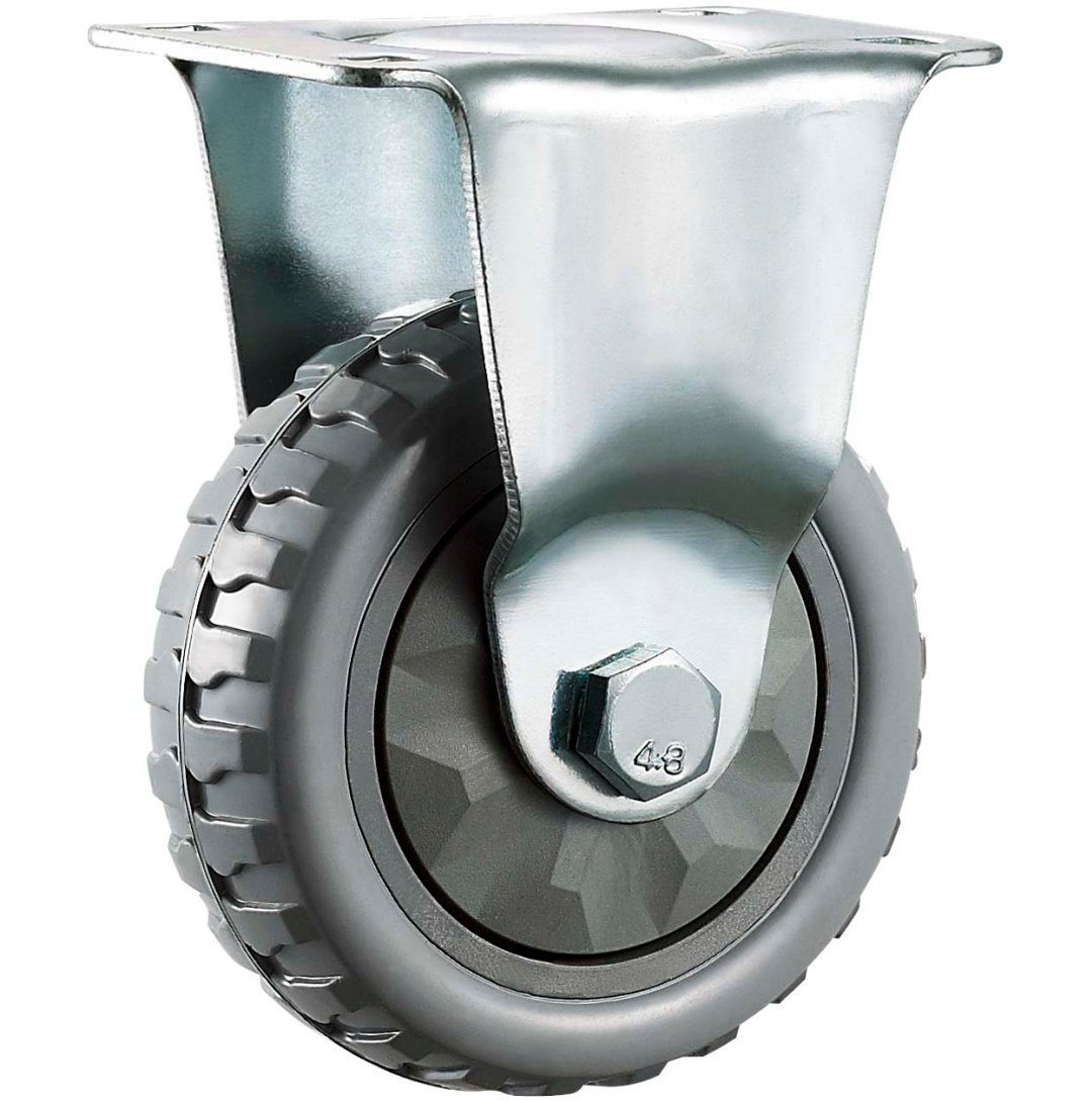 Single  Ball  Bearing  Flame  PU  Caste r