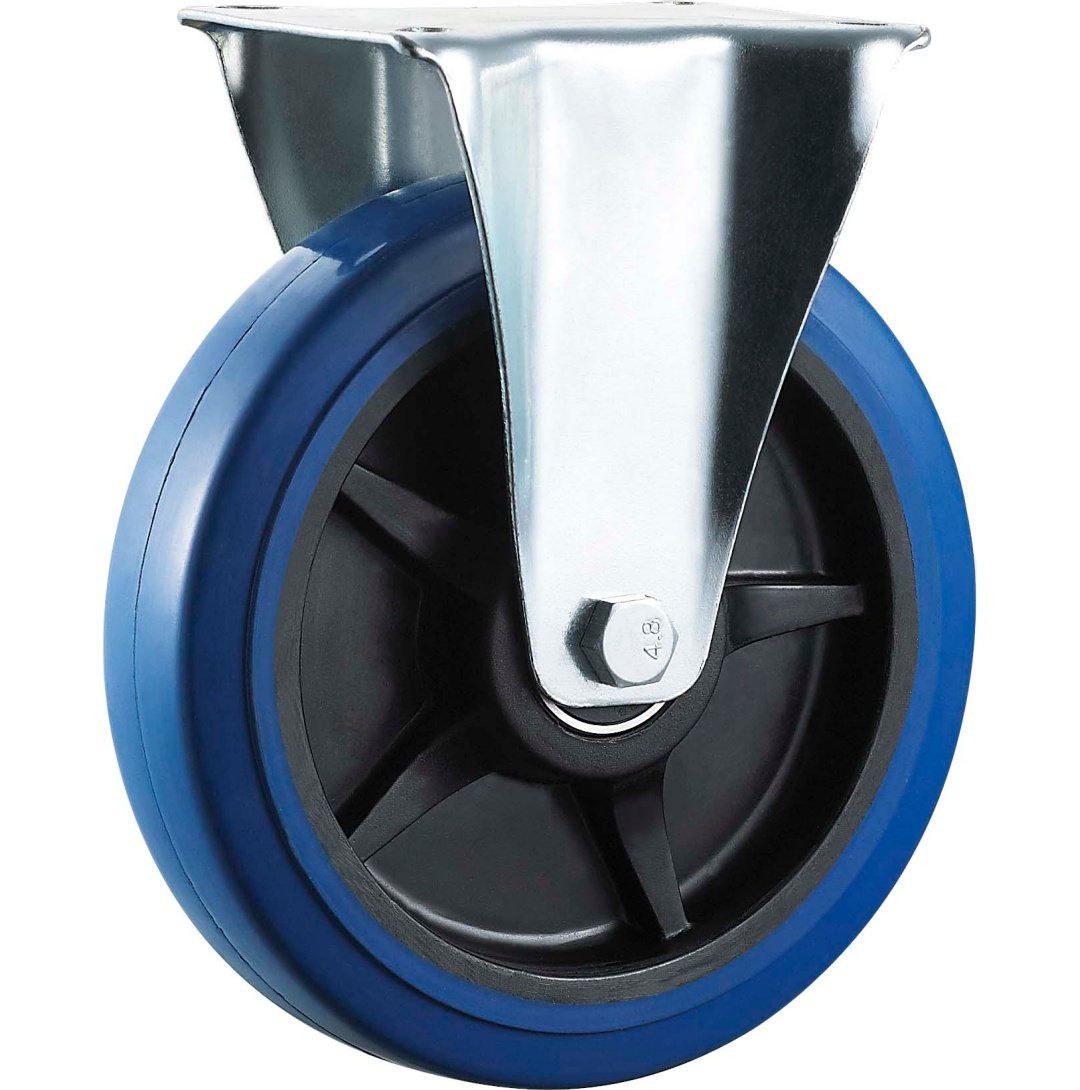 Elastic  Rubber  Caster,Roller  Bearing,Double  Ball  Bearing  is  Availablel