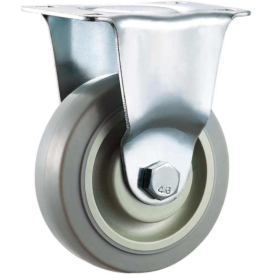 Single  Ball  Bearing  Flame  PU  Caste r