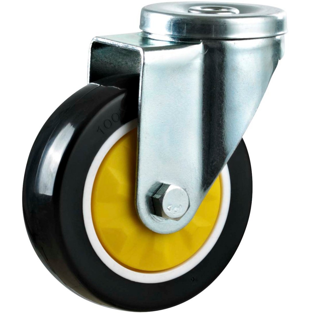 Single Ball Bearing PU/PVC Caster