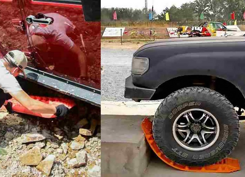 WHEEL CHOCKS provides excellent protection